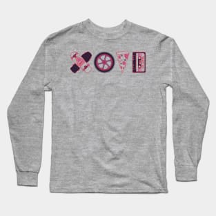 Eighties Elements Long Sleeve T-Shirt